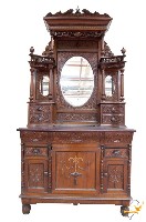 藏品(大型木雕鏡台)的圖片