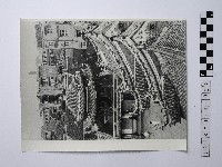 藏品(黃則修攝屋頂與廟埕俯瞰照片)的圖片