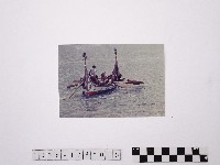 藏品(黃則修攝乘拼板舟的得悟族男性)的圖片