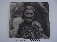 藏品(原住民黥面女長者)的圖片