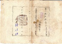 藏品(民國三十五年許松章臺北縣政府委令)的圖片