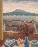 藏品(窗前遠眺)的圖片