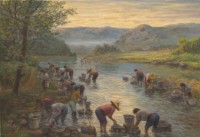 藏品(晨曦浣衣)的圖片