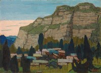 藏品(塔山風景)的圖片