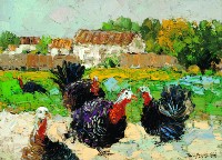 藏品(嘉義火雞群)的圖片