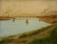 藏品(淡水河上台北橋)的圖片