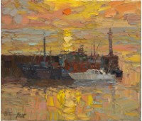 藏品(漁人碼頭彩霞)的圖片