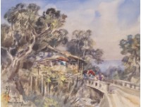 藏品(橋畔木屋)的圖片