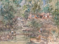 藏品(竹林鄉居)的圖片