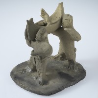 藏品(陶偶（雙人抬船）)的圖片