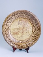 藏品(剔花虎紋大盤)的圖片