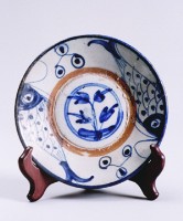 藏品(青花魚小盤)的圖片