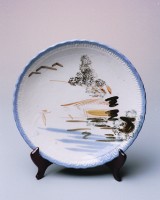 藏品(彩繪盤)的圖片