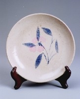 藏品(花草陶盤2)的圖片