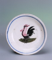 藏品(公雞小碟)的圖片