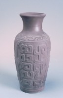 藏品(素燒棕色瓶)的圖片