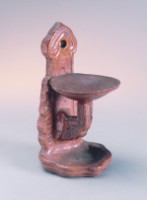 藏品(如意頭壁掛式油燈)的圖片