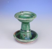 藏品(綠釉油燈)的圖片