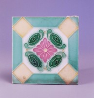 藏品(幾何花紋磁磚)的圖片