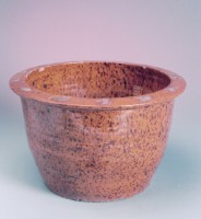 藏品(紅色素面角缽)的圖片