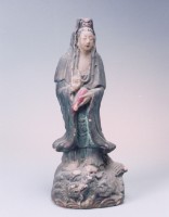 藏品(乘鰲持瓶觀音立像)的圖片