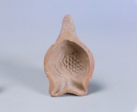 藏品(素燒石榴形糕模)的圖片