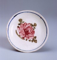 藏品(彩繪牡丹碟（小）)的圖片