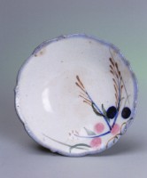 藏品(彩繪花草碟（中）)的圖片