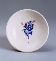 藏品(彩繪花卉碟（小）)的圖片