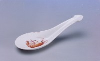 藏品(蝦紋白瓷湯匙)的圖片