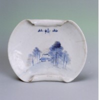 藏品(山崎山青花碟)的圖片