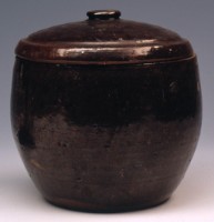 藏品(黑釉罐(附蓋))的圖片