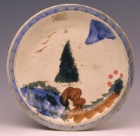 藏品(壓模上彩盤)的圖片
