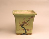 藏品(四方形花盆)的圖片