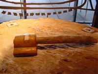 藏品(輪印及拍印紋陶拍)的圖片