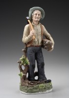 藏品(老公公砍柴)的圖片