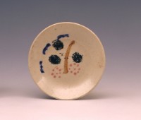 藏品(畫花白瓷盤)的圖片