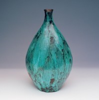 藏品(綠流釉梨形瓶)的圖片