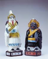 藏品(黑白無常一組)的圖片