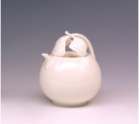 藏品(仿宋 定窯 瓜式提樑壺)的圖片