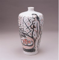 藏品(裸女彩繪小口瓶)的圖片