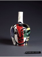 藏品(人物彩繪長頸瓶)的圖片