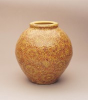 藏品(雕釉團花紋罐)的圖片