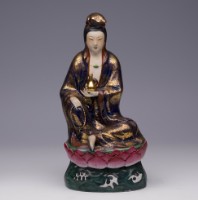 藏品(藍衣觀音)的圖片