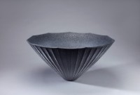 藏品(靛藍志野花瓶)的圖片