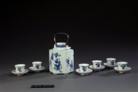 藏品(青花童子溫酒壺組 )的圖片