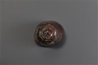 藏品(茶席碗，大樋黑、銅、白釉)的圖片