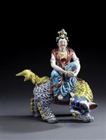 藏品(騎豺觀音)的圖片