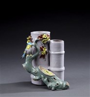 藏品(鴛鴦筆插)的圖片