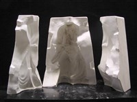 藏品(濟公石膏模(身體,三件組合))的圖片